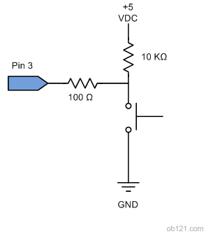 Arduino 5V LO aktiver Schalter